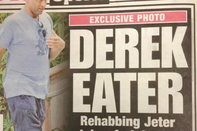 Derek Jeter by New York Daily News