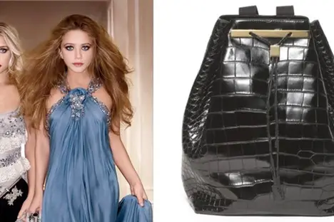 Mary-Kate And Ashley Olsen's $39,000 Alligator Skin Backpack Flying Off The  Shelves - Gothamist