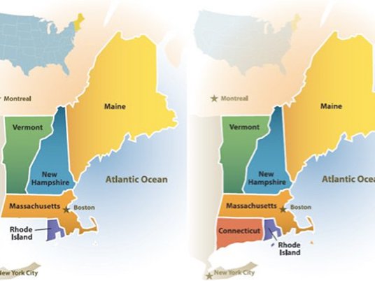 Can Connecticut Be Part Of New England Em And Em Tri State