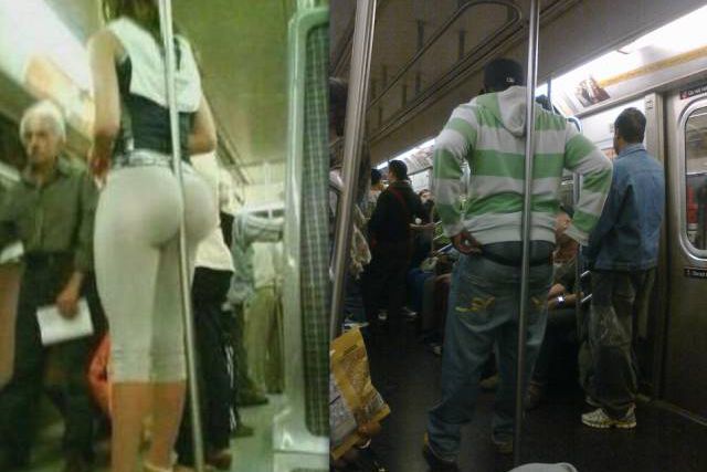 ASS ON THE TRAIN!!!!