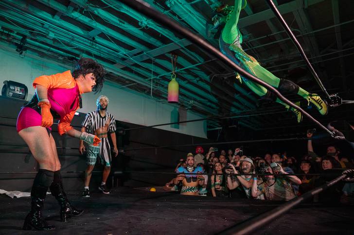 Inside Choke Hole, A Spectacular Drag Queen Wrestling Match In Queens ...