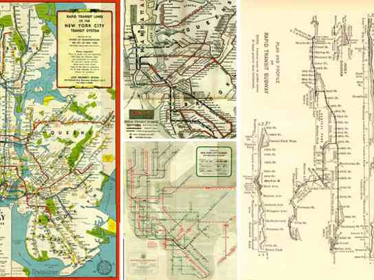 Five Old Subway Maps Worthy Of Framing Gothamist