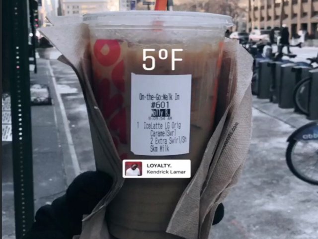 WTF Is Up With People Drinking Iced Coffee In Freezing Weather? Gothamist