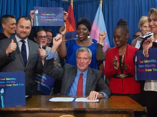 NYC Officially Starts Offering Non-Binary Gender Option On Birth Certificates - Gothamist