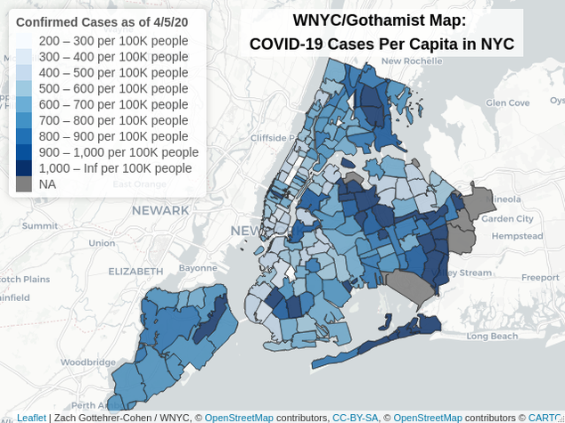 Tracking the Epidemic in New York