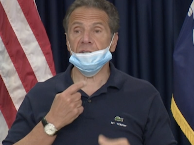 Coronavirus Updates Cuomo Reminds New Yorkers And Cops Masks