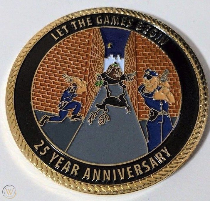 NYPD FDNY CHALLENGE COIN