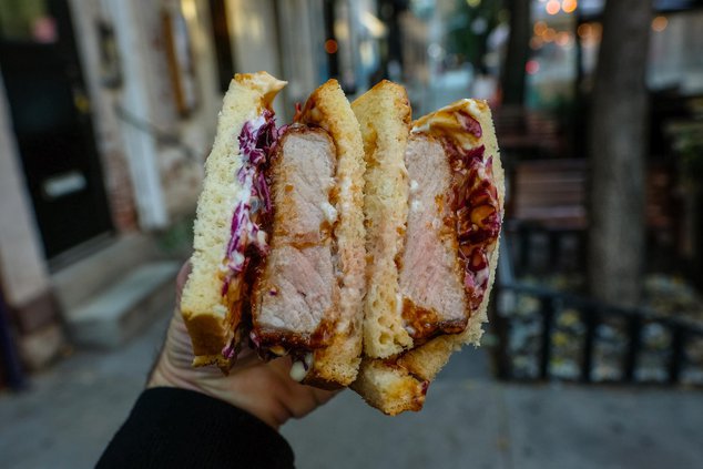 Pork Katsu Sandwich, at MR All Day ($16)