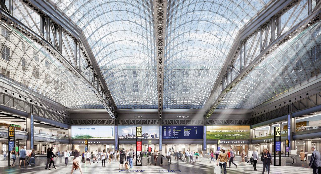 The new Moynihan train station will open on January 1