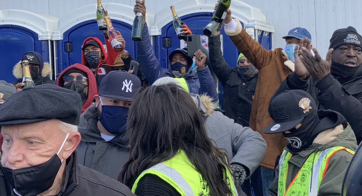 “We Fought ‘Em Hard”: Hunts Point Produce Workers Toast Victory After Approved Contract