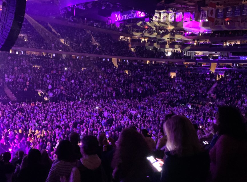 Audience at Brothers at MSG, March 10th, 2020.