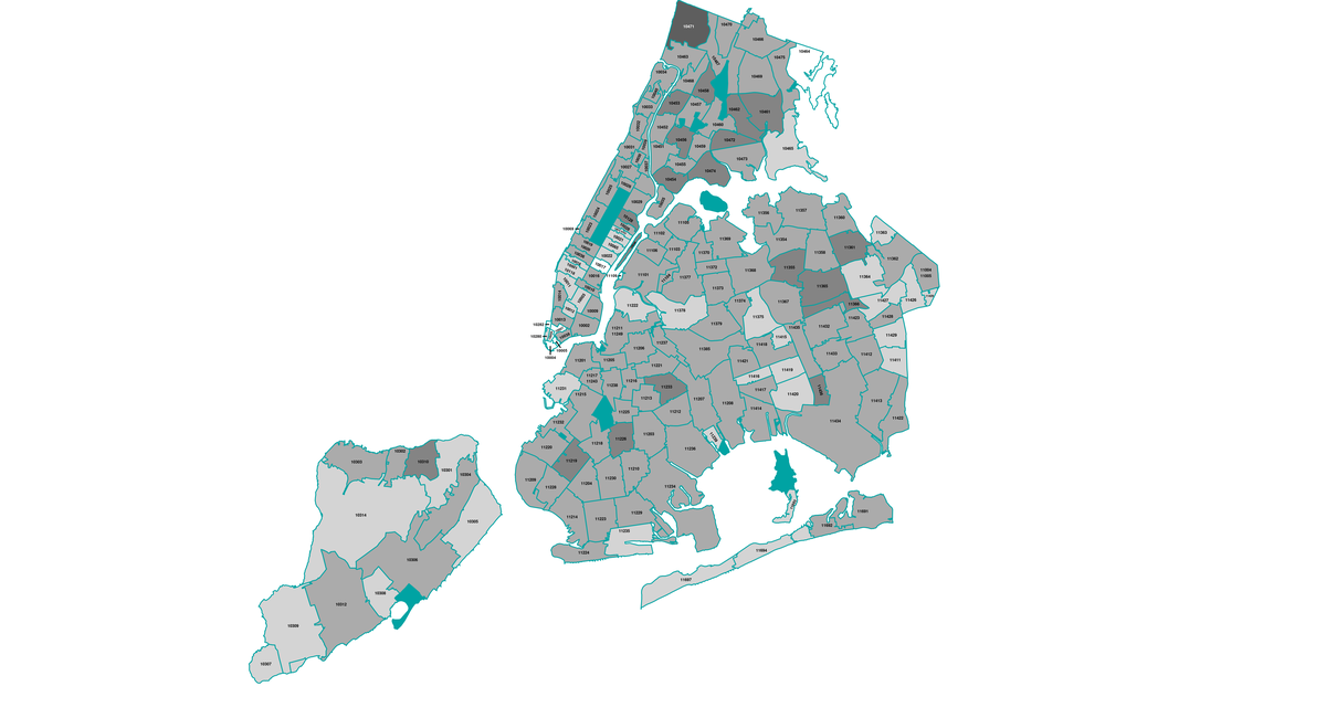 Map: here the COVID variants are most common in NYC