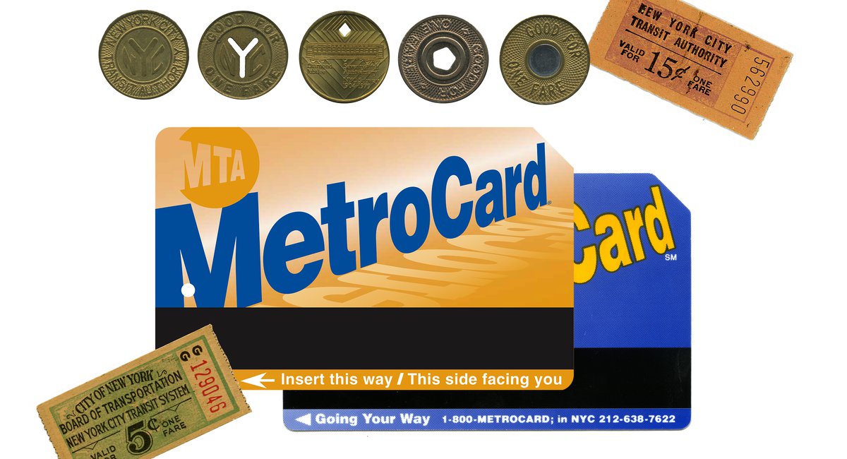 6 tokens total New York City 6-Subway Transit Tokens 