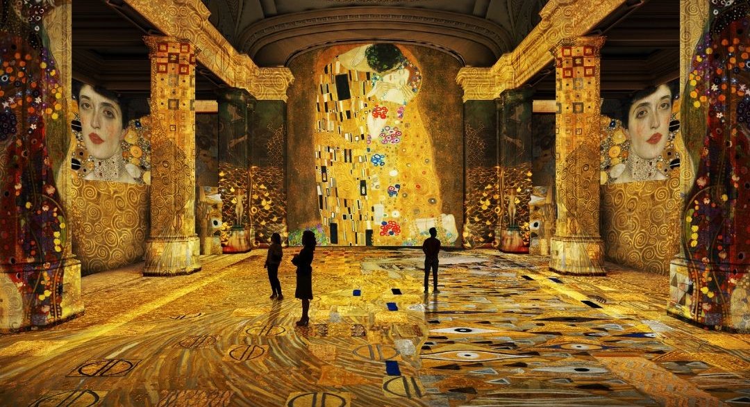 Experience Gustav Klimt: Gold in Motion, opening at Hall des Lumières on September 14th