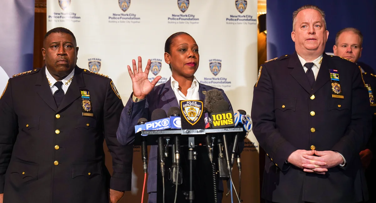Civil rights group sues NYPD for records of Mayor Adams’ involuntary removal plan