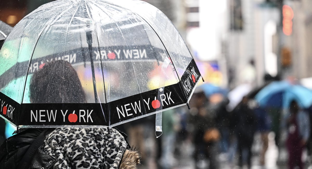 Chuvas fortes são esperadas na cidade de Nova York de sexta à noite até sábado