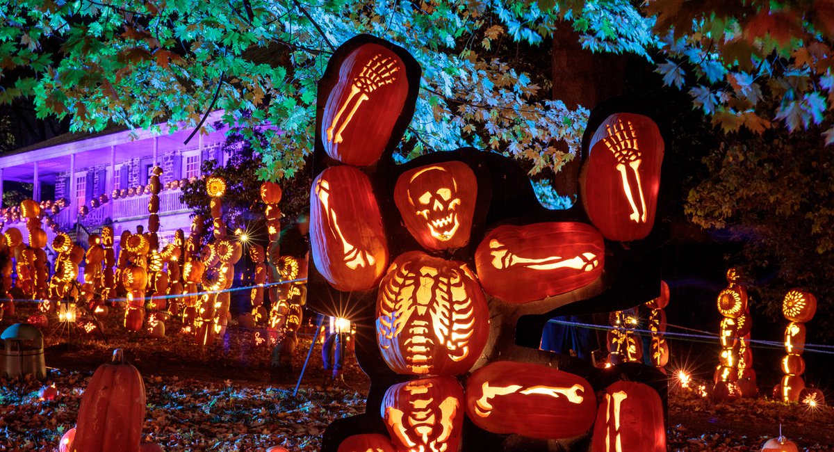Just North Of NYC An Epic Jack O'Lantern Festival Is Steadily Blowing