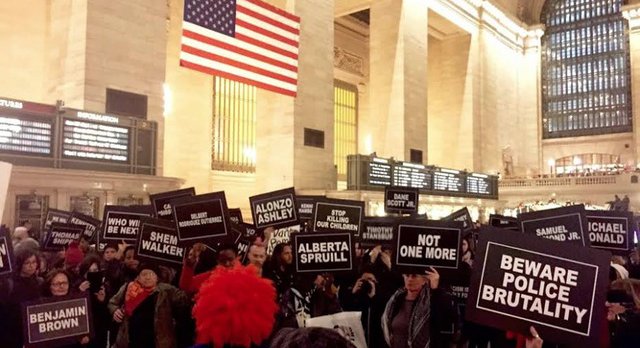 MTA Bans "DieIn" Protests At Grand Central Terminal