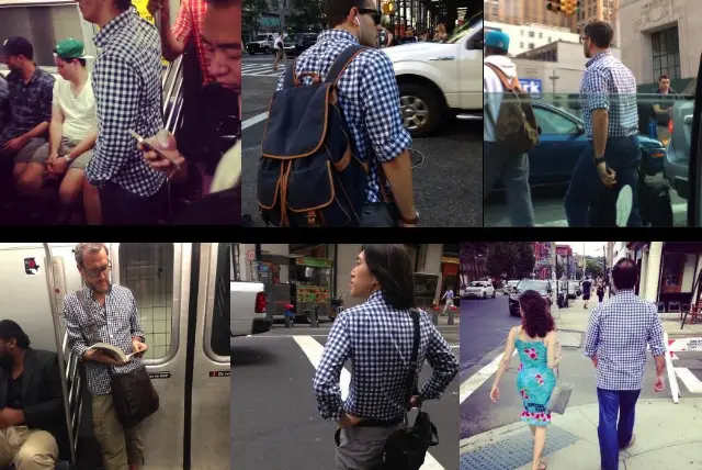 Kinematica werper inrichting Photos: Every Man In NYC Apparently Wears The Same J Crew Shirt - Gothamist