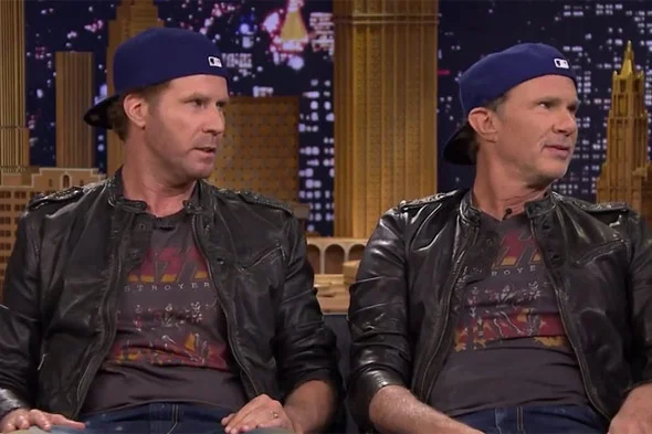 Video: Will & Chad Smith Have Drum Off On Gothamist
